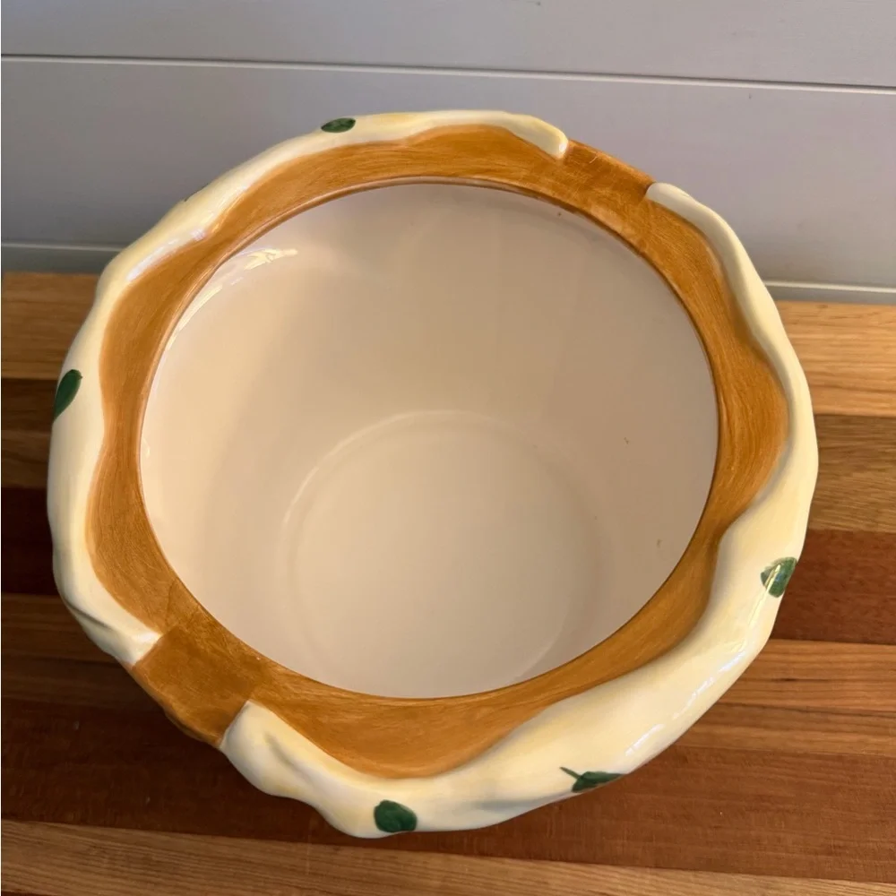Vintage Cooks Club Apple Basket Cookie Jar